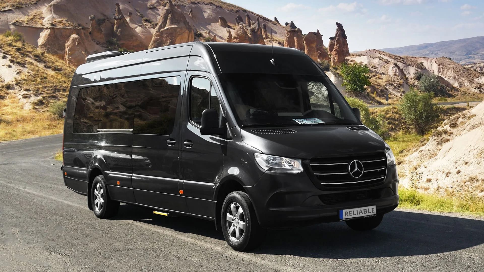 Mercedes Sprinter van executive cabin interior