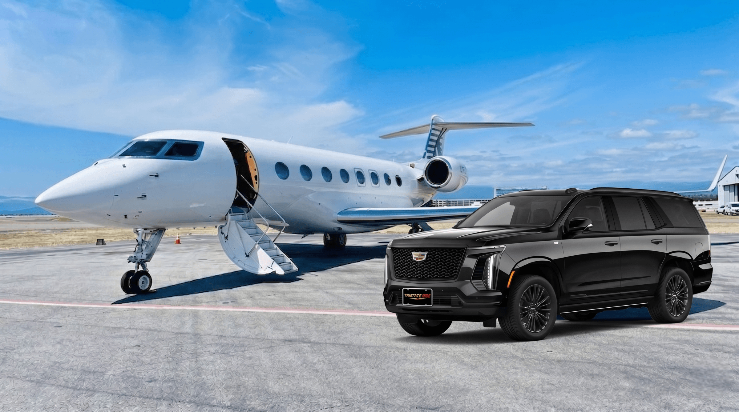 TriState Ride instant quote calculator on a mobile device